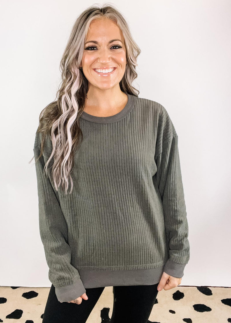 Anniversary Oversized Soft Textured Knit Top