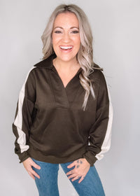 BLACK FRIDAY- Espresso Pullover