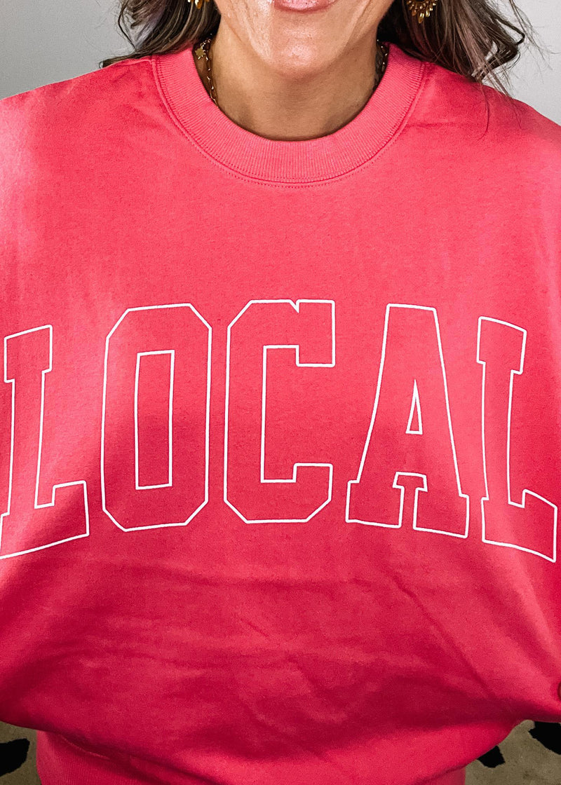 "Local" Crew Neck Sweatshirt