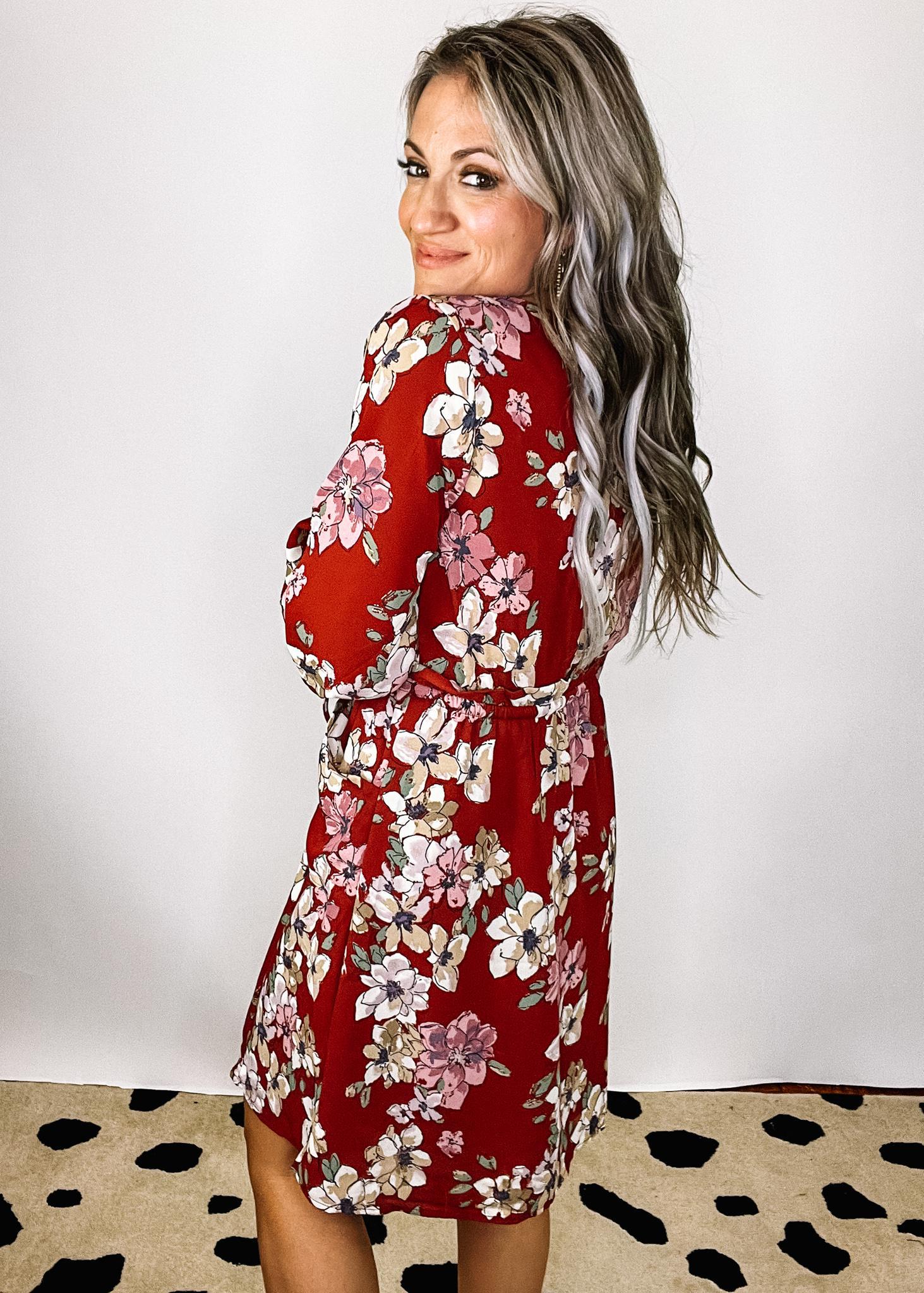 burgundy chiffon blouse