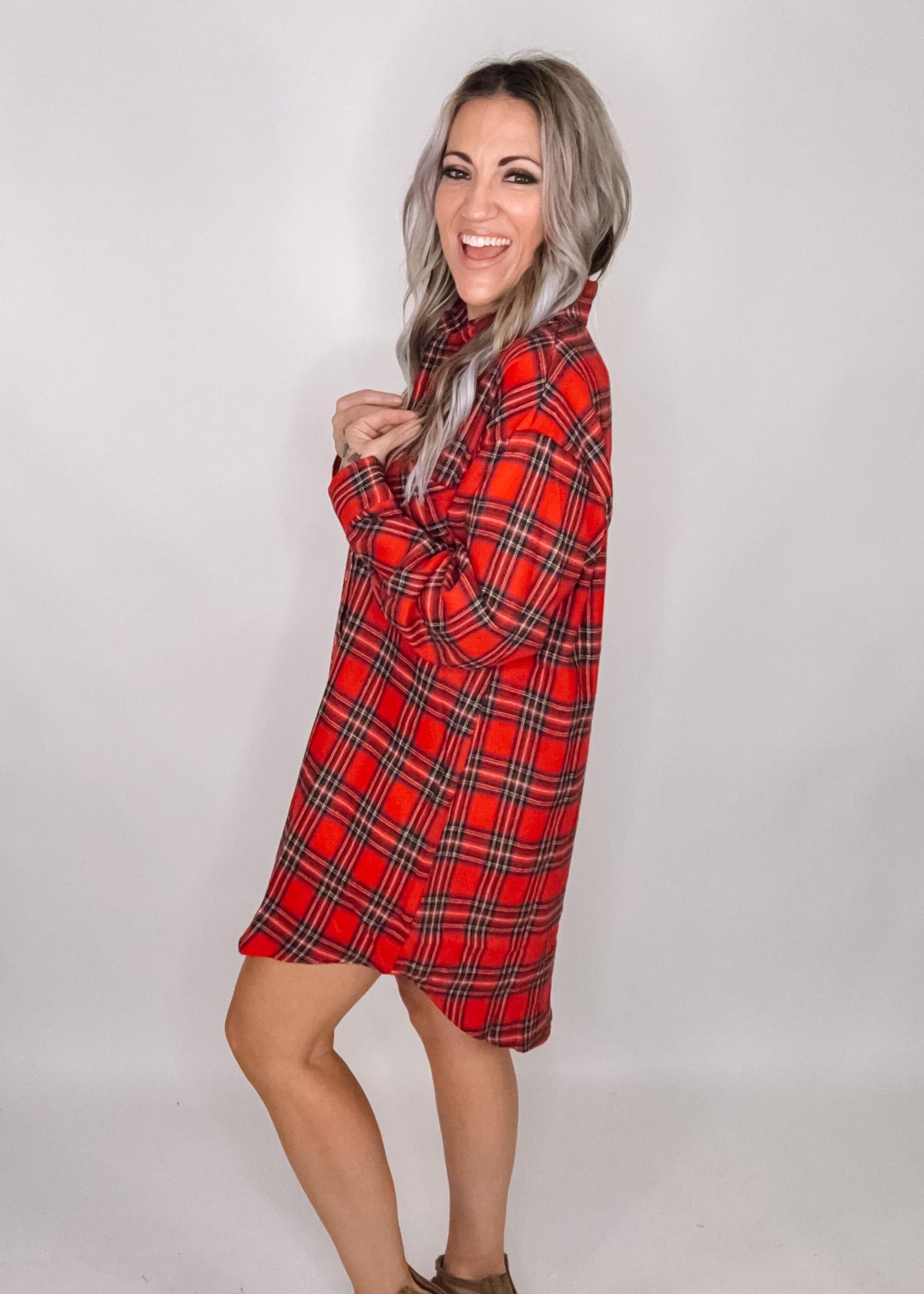 Plaid Flannel Button Down