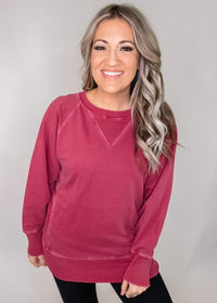 French Terry Pullover with Pockets