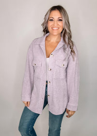 LSLV Button Down Shacket