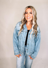 Risen Oversized Denim Jacket