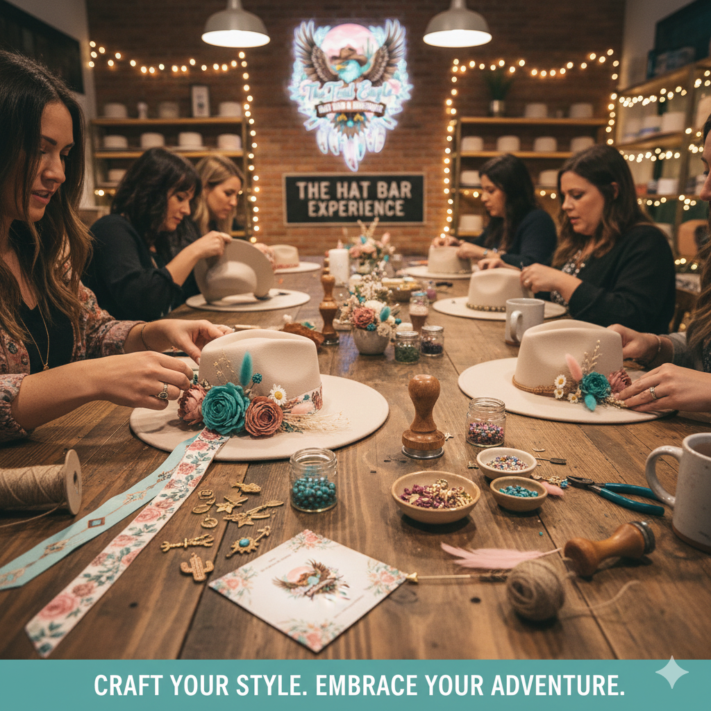 Teal Eagle Hat Bar Appointment