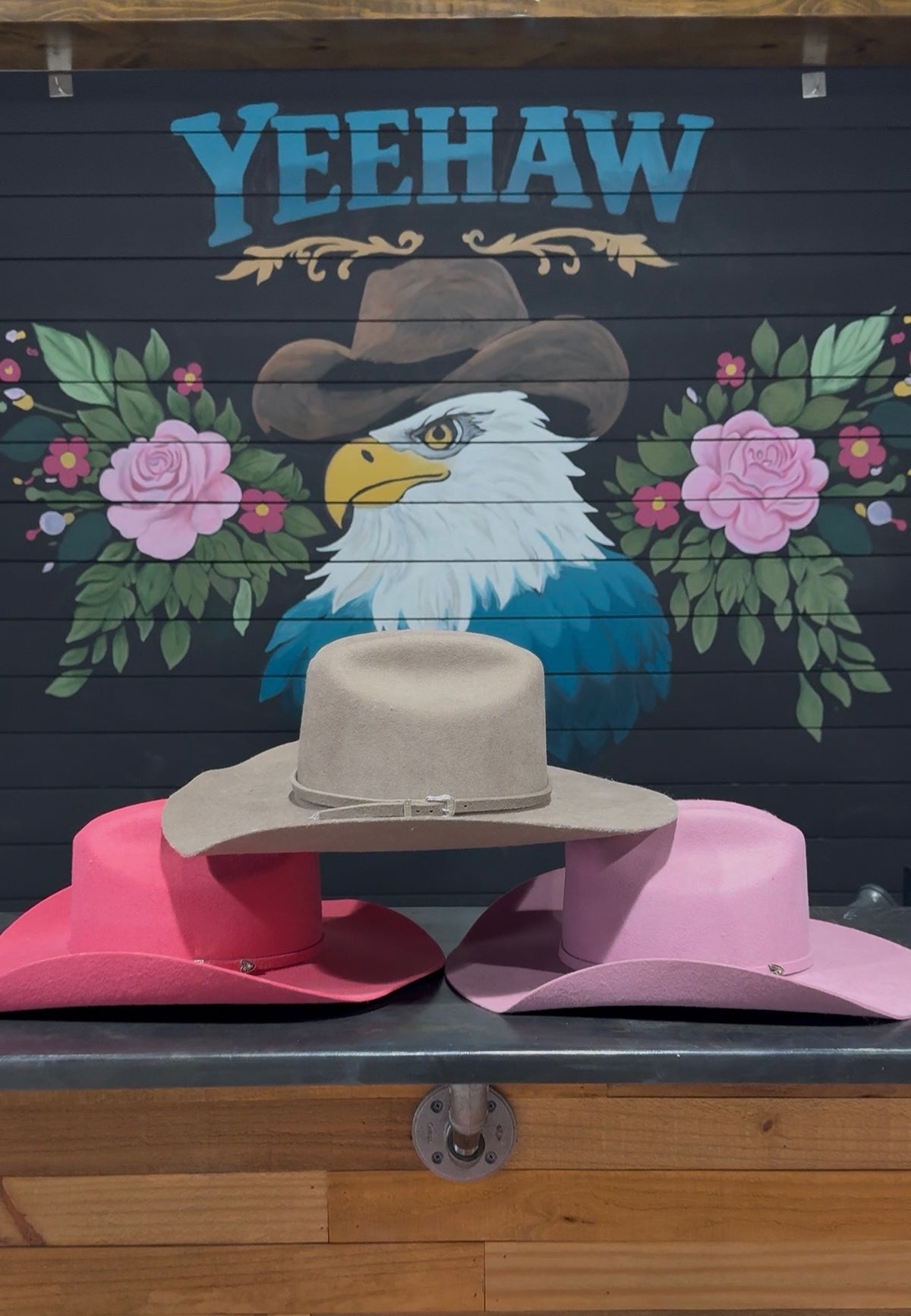 Teal Eagle Hat Bar Appointment