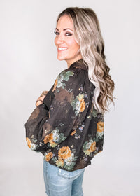 Entro Floral Boho Top