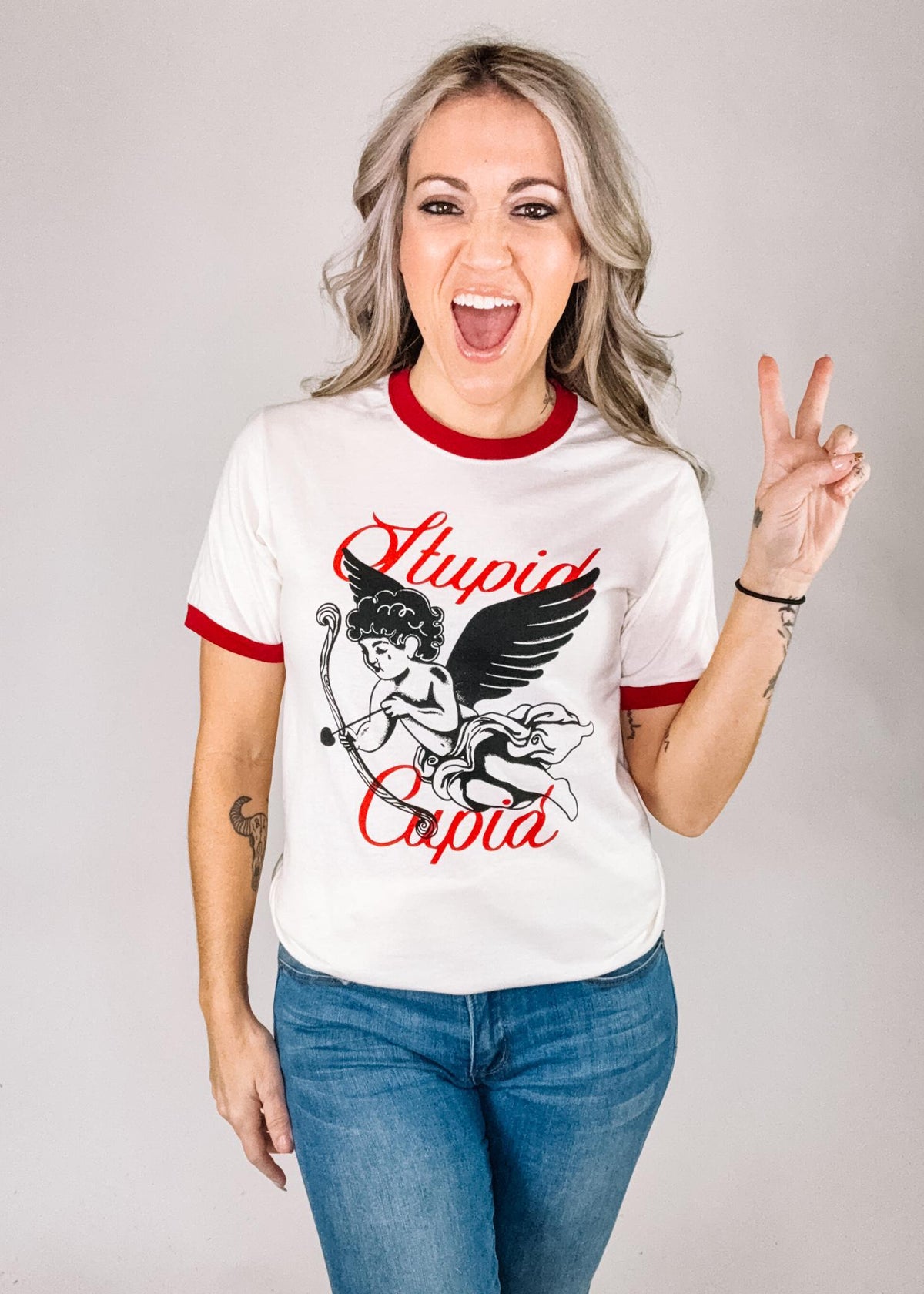 Stupid Cupid Graphic Tee