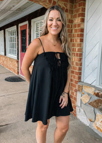 Pin Tuck and Baby Frill Dress