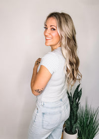 Seashell Stripe Tee