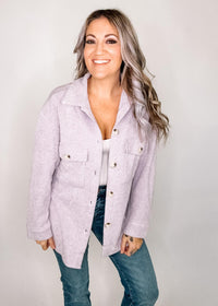 LSLV Button Down Shacket