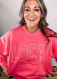 "Local" Crew Neck Sweatshirt