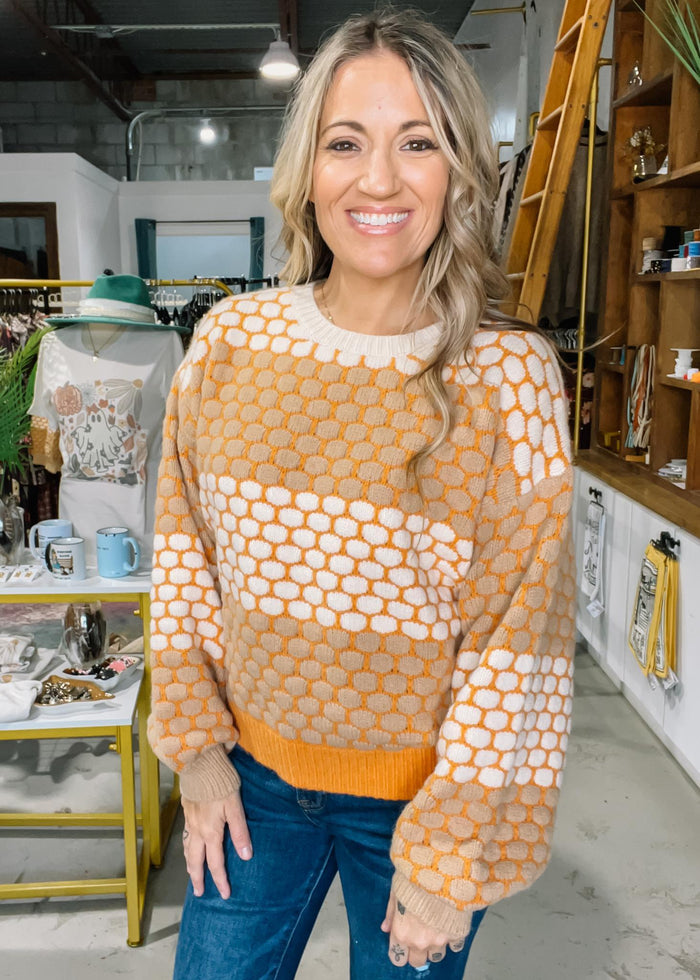 Honeycomb Sweater