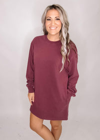 Sweatshirt Mini Dress