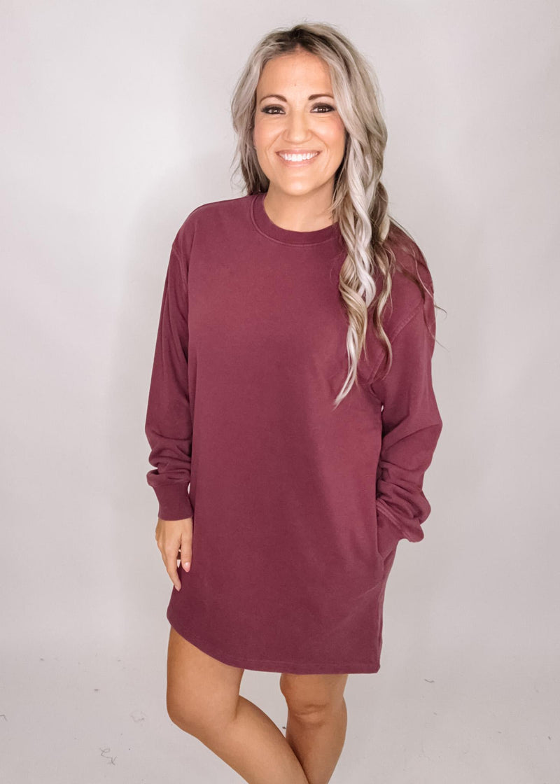 Sweatshirt Mini Dress