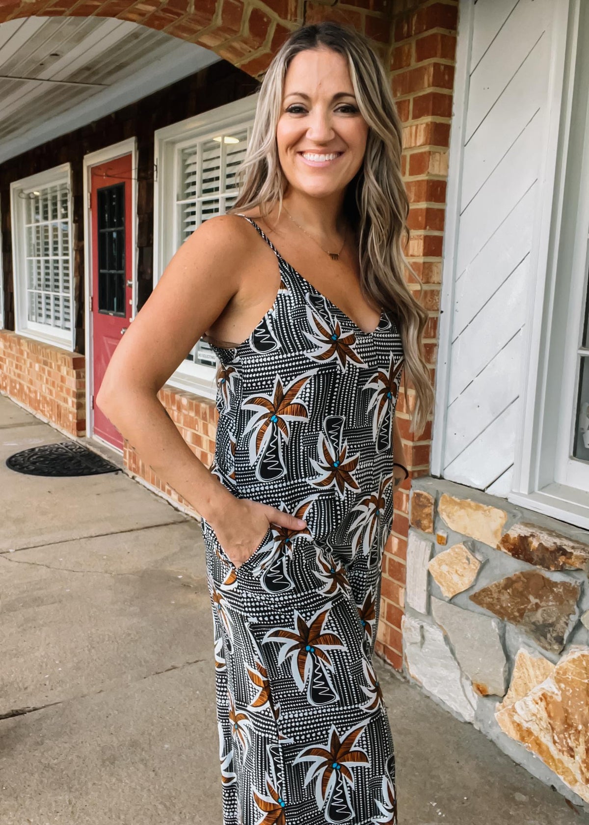 Palm Beach Strappy Jumpsuit