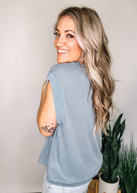 Two Tone Round Neck Dolman