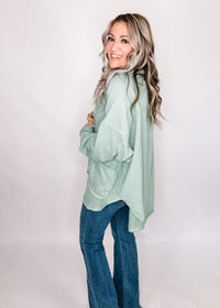 2025 Anniversary Oversized Button Cardigan