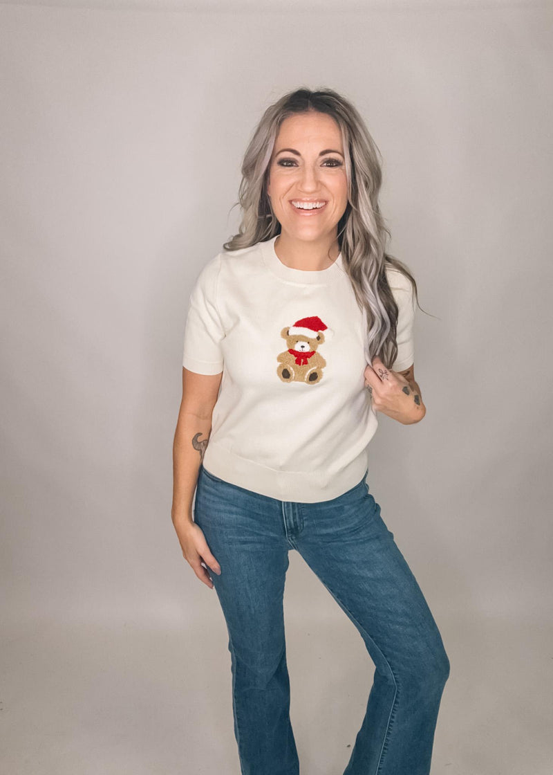 Holiday Teddy Bear Sweater