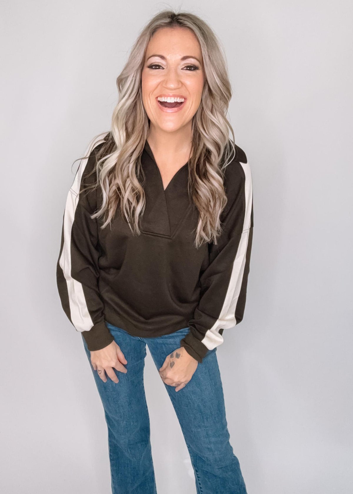 BLACK FRIDAY- Espresso Pullover