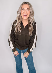 BLACK FRIDAY- Espresso Pullover