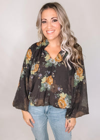 Entro Floral Boho Top