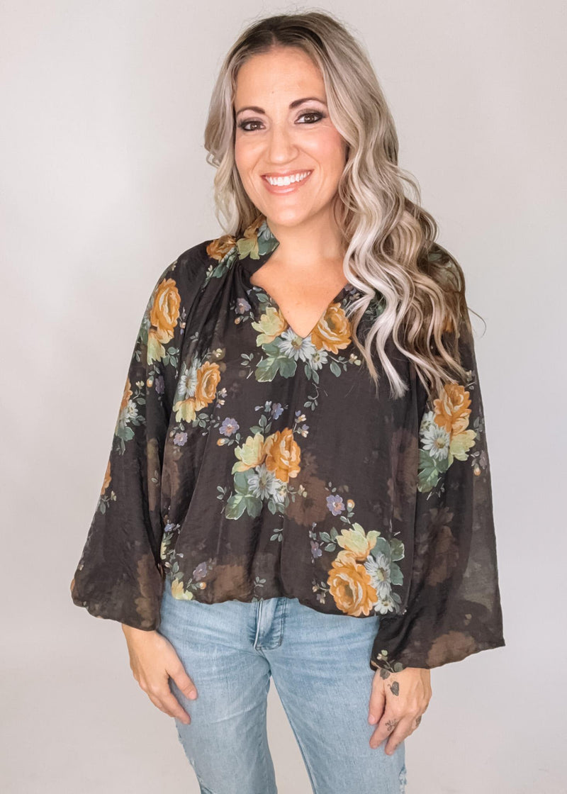 Entro Floral Boho Top