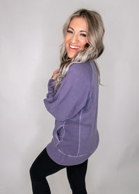 French Terry Pullover with Pockets