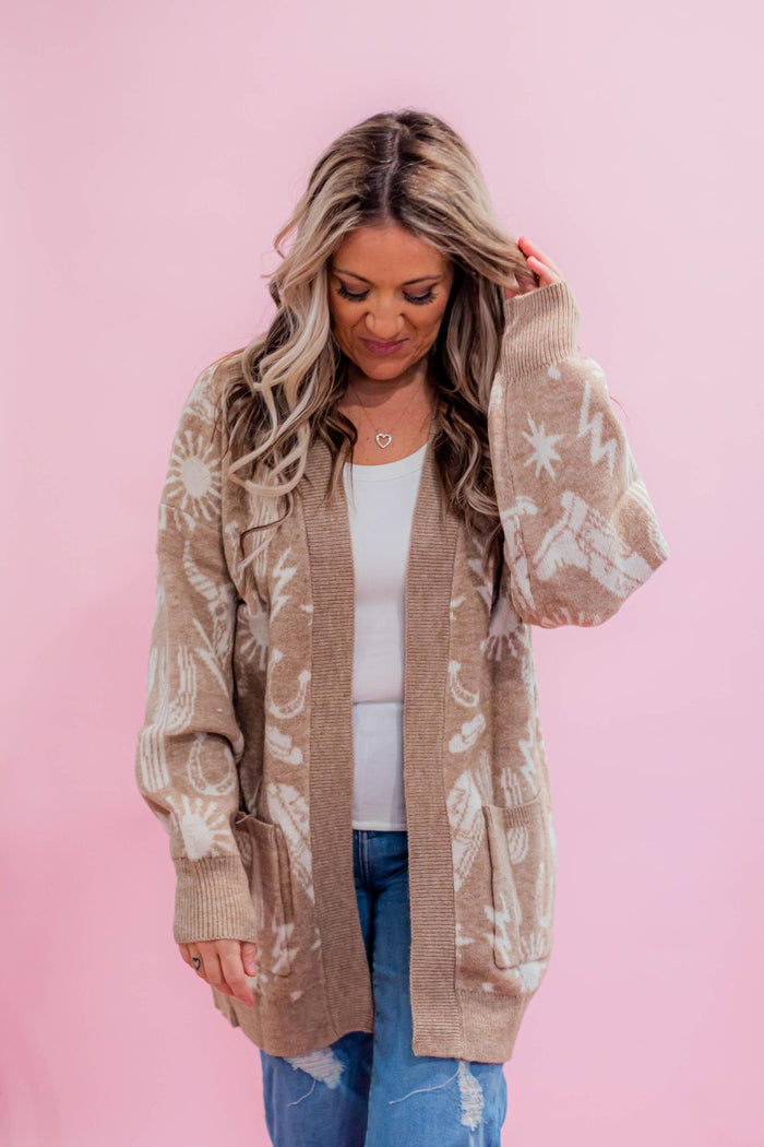 Howdy Cowgirl Cardigan