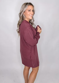 Sweatshirt Mini Dress