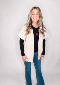 BLACK FRIDAY- Chenille Cardigan