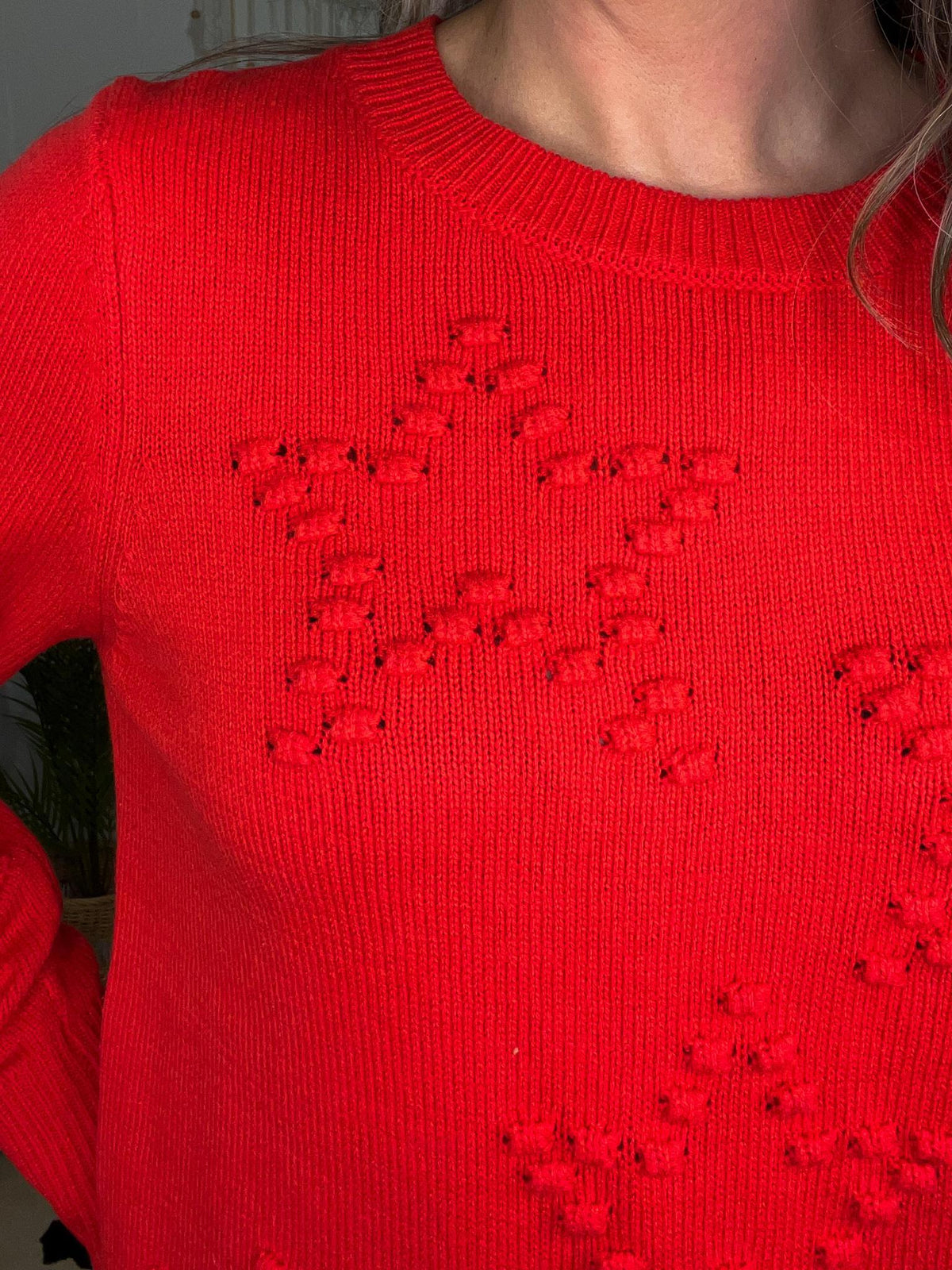 Star Pom Pom Sweater