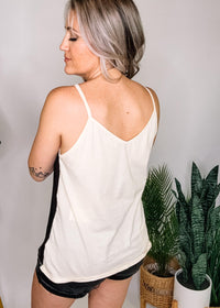 Color Block Knit Camisole