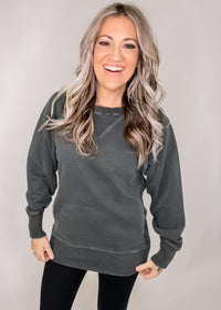 French Terry Pullover with Pockets