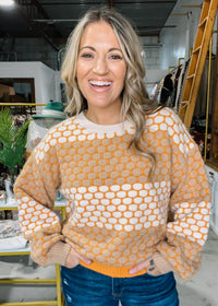 Honeycomb Sweater