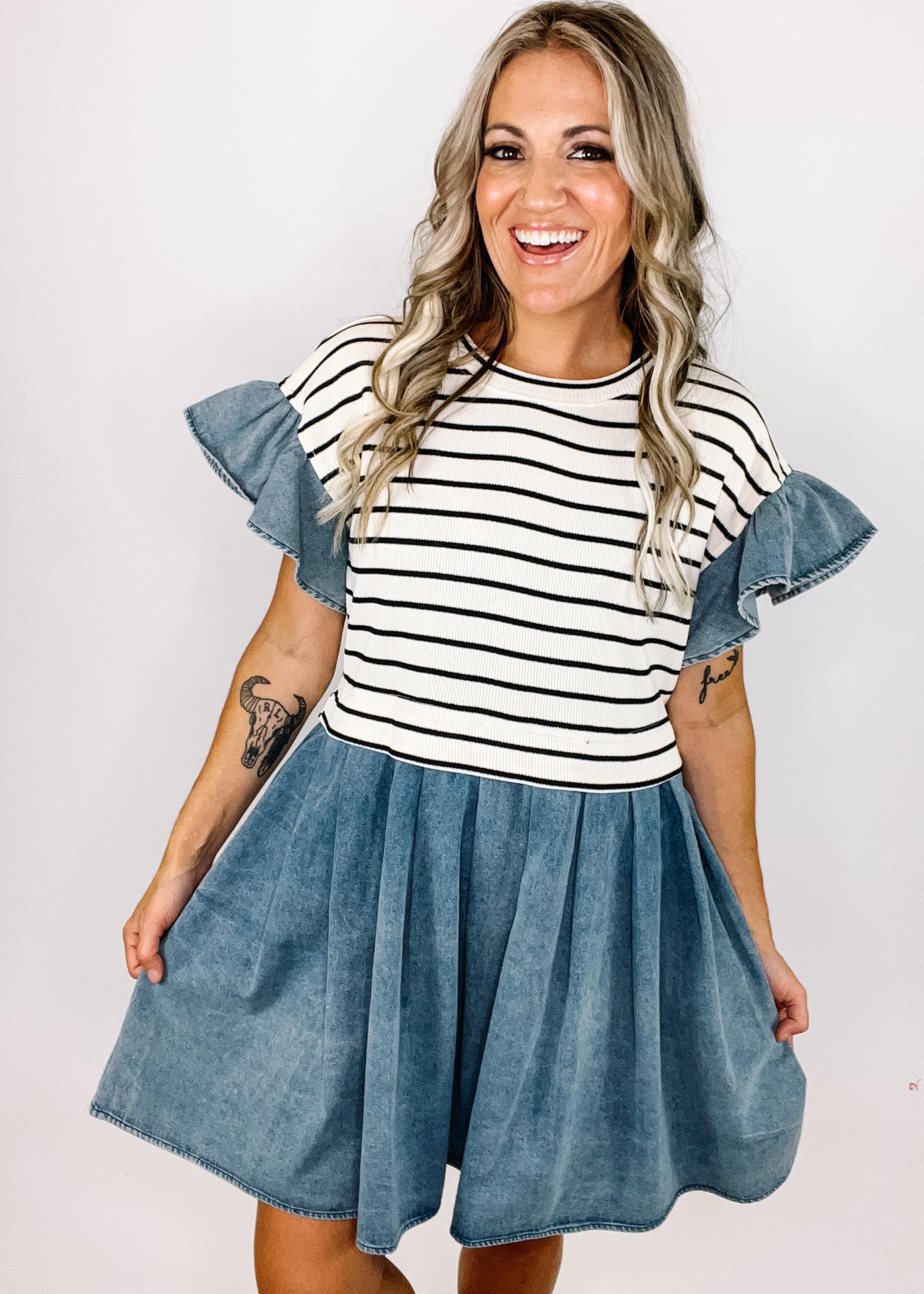 Mixed Media Dress Large Mixed Media Dress Large