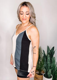 Color Block Knit Camisole