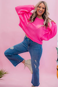 Casual Textured Midi Tops