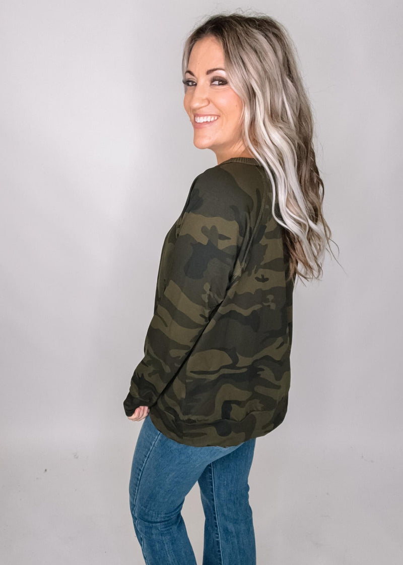 Camo Pullover