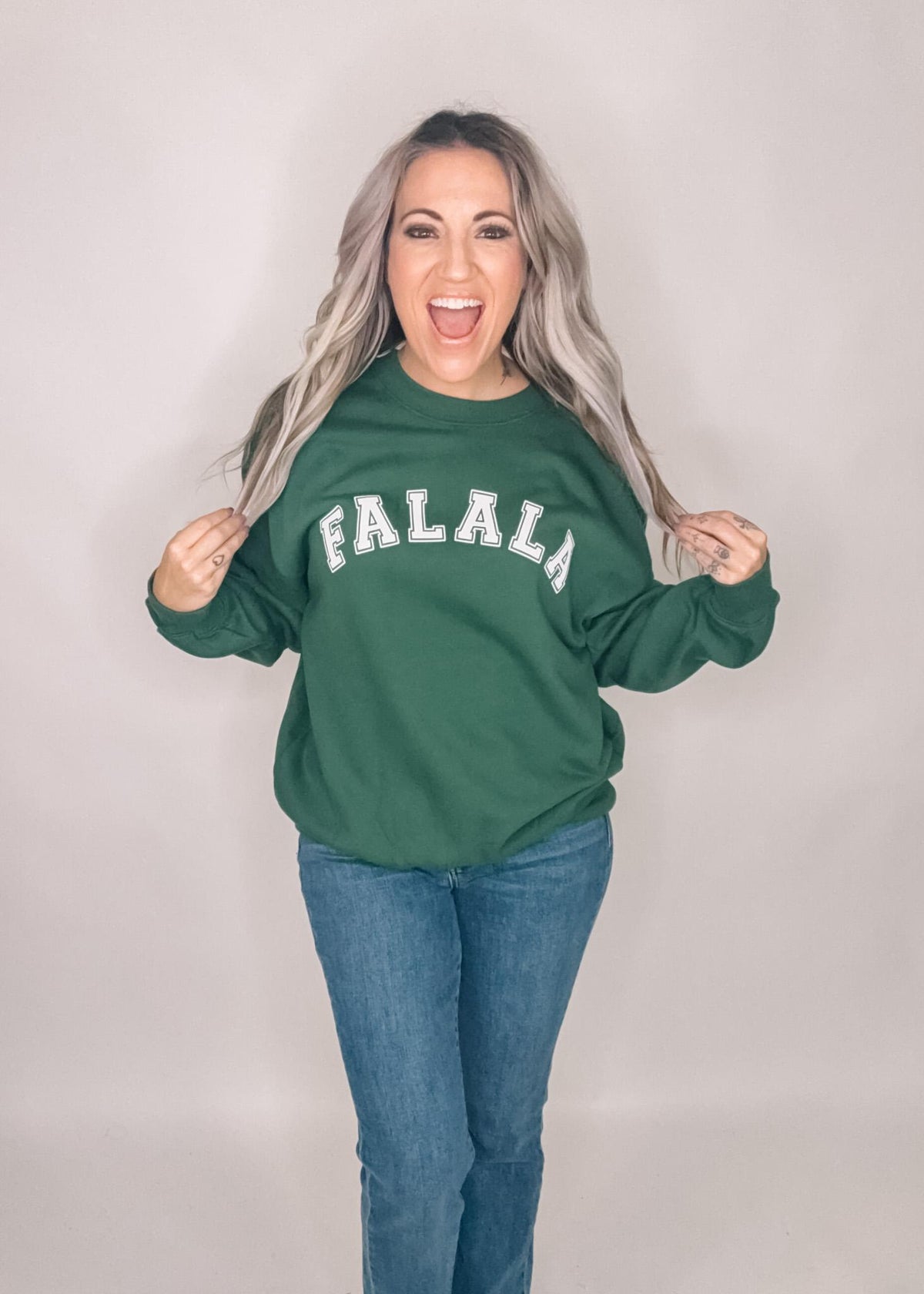 "Falala" Graphic Sweatshirt