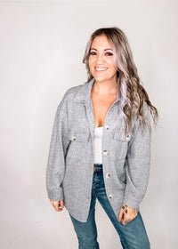 LSLV Button Down Shacket