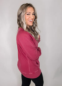 French Terry Pullover with Pockets