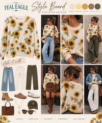Sunflower Knit Sweater