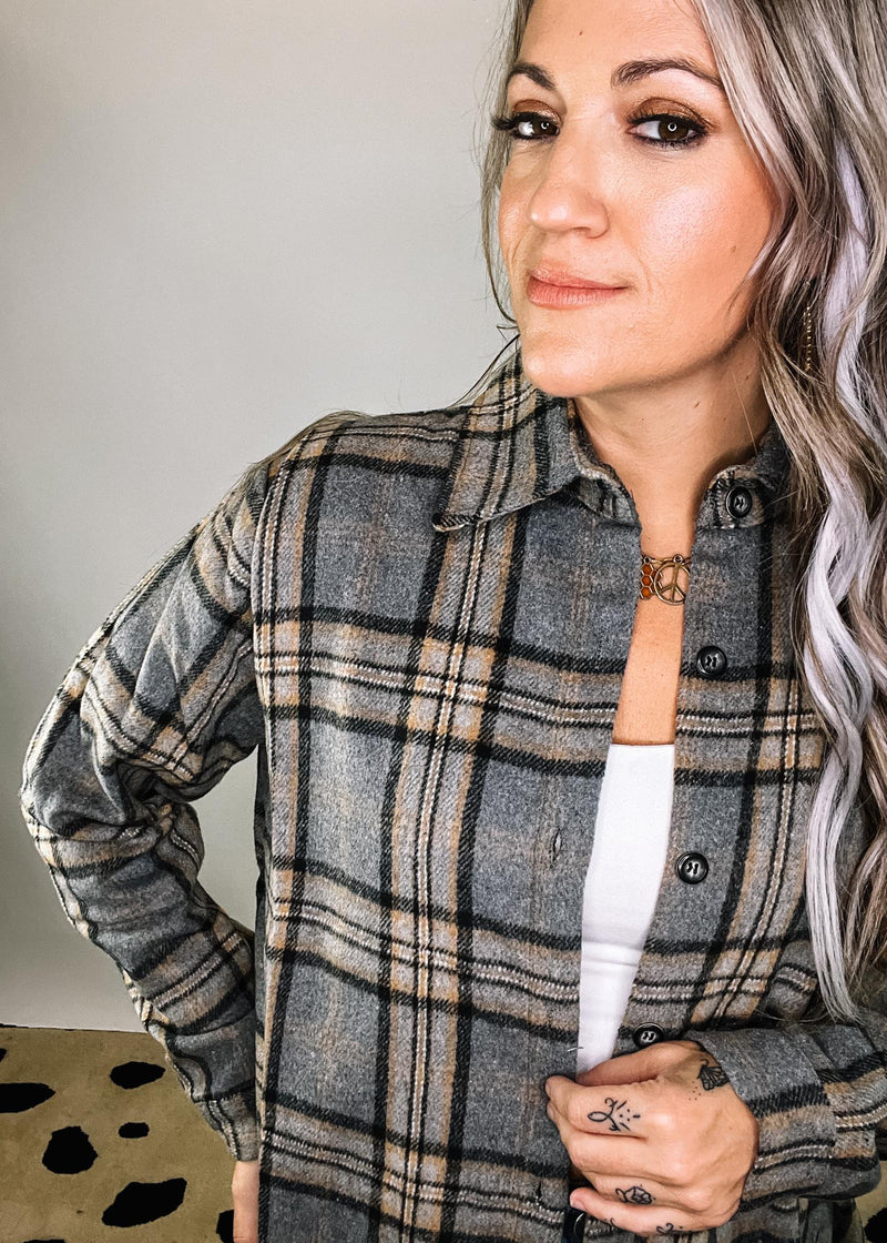 Grey Flannel Duster