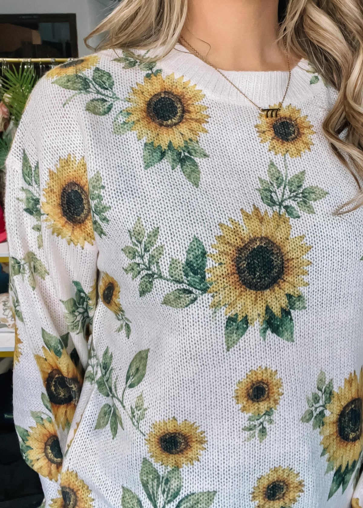 Sunflower Knit Sweater