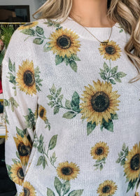 Sunflower Knit Sweater