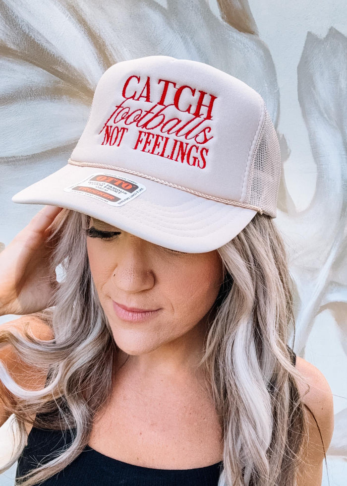 Catch FB not Feelings Trucker Hat