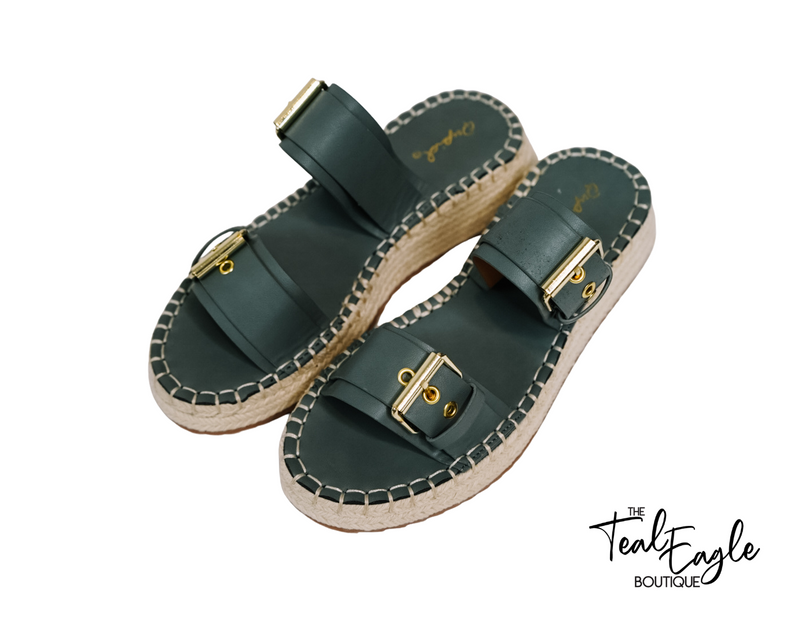 Two Band Buckle Slides