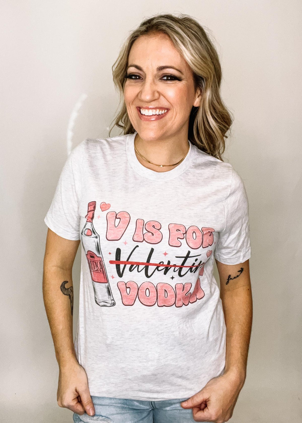 V is For Vodka Graphic Tee