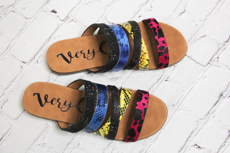 Gingerly Multi Color Sandal